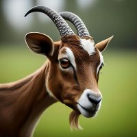 Goat-with-horns